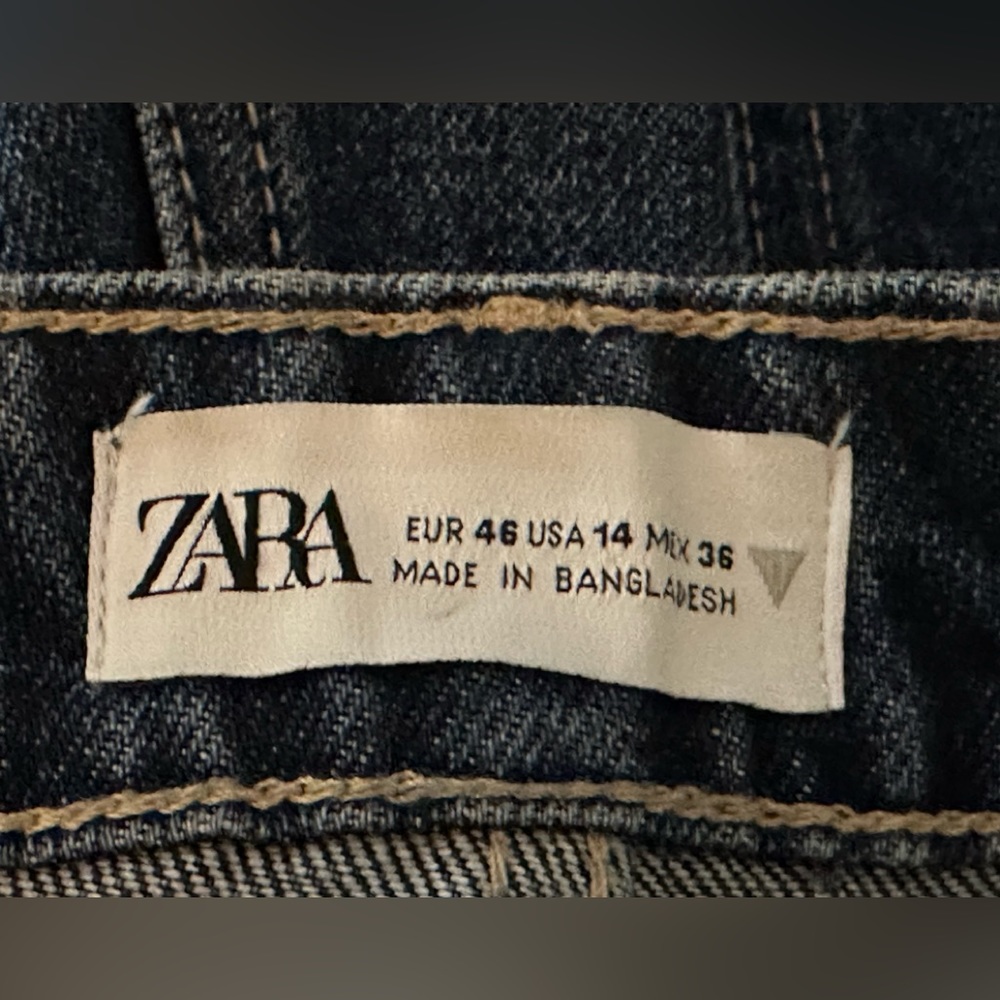 ZARA Flare Jeans - Size 14 - NWT - Picture 12 of 13